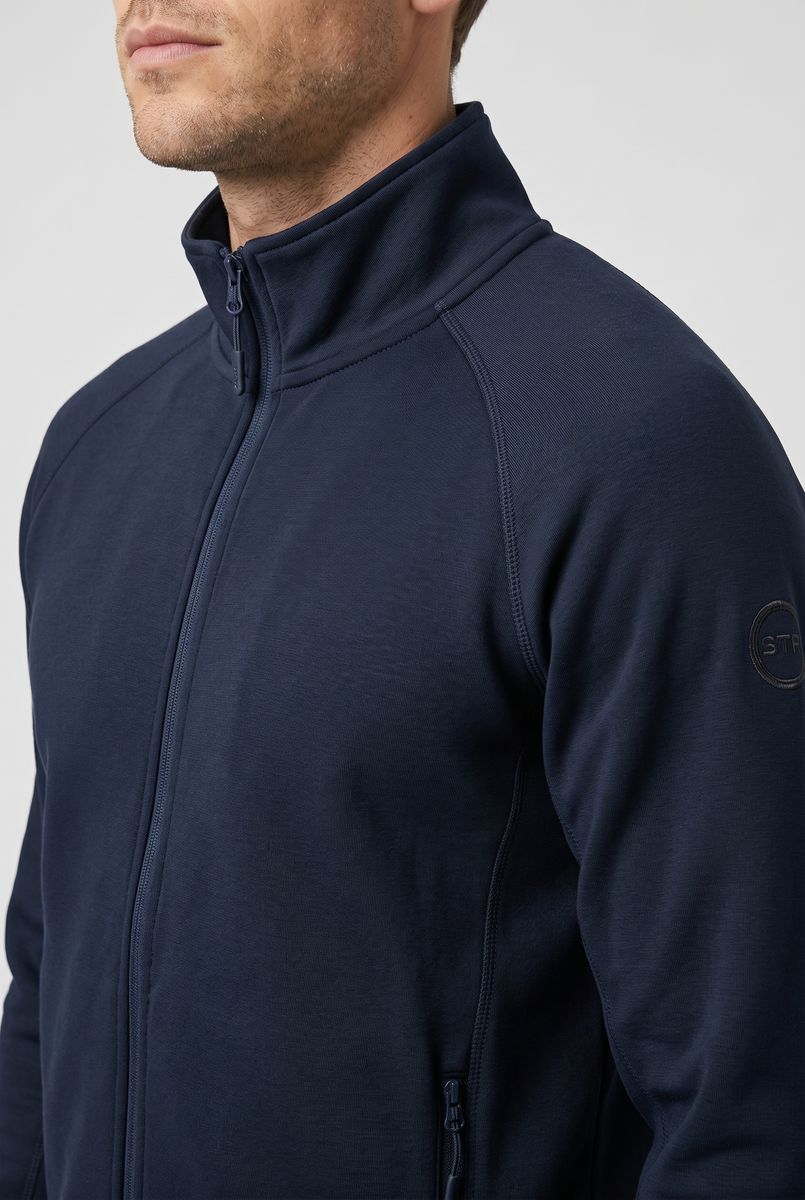 GTS Herren Midlayer-Jacke Man Scuba Mix Honey Comb