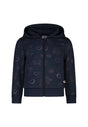 Thermo Jacke mit glitzerndem Pferde, dark blue 128