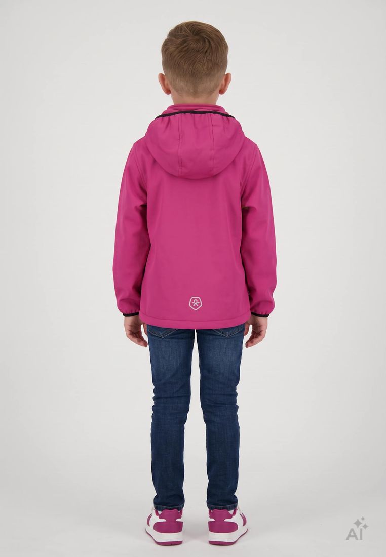 COLOR KIDS Kinder Softshelljacke mit Fleece