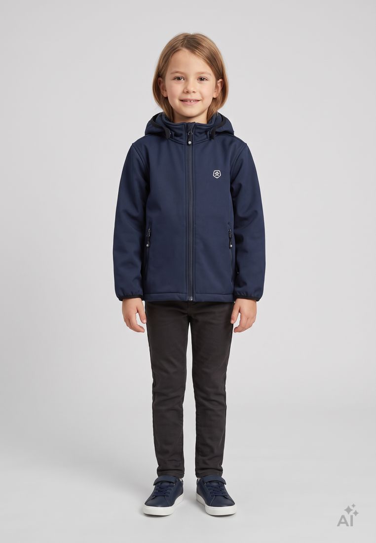COLOR KIDS Kinder Softshelljacke mit Fleece