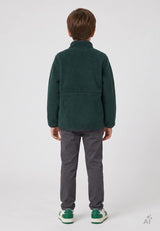 COLOR KIDS Kinder Teddy- / Sherpa-Fleecejacke