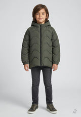 COLOR KIDS Kinder Steppjacke mit Kapuze –