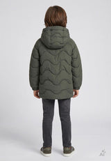 COLOR KIDS Kinder Steppjacke mit Kapuze –