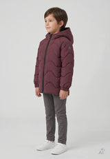 COLOR KIDS Kinder Steppjacke mit Kapuze –
