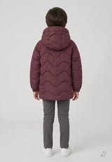 COLOR KIDS Kinder Steppjacke mit Kapuze –