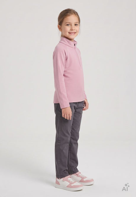 COLOR KIDS Kinder Stretch-Fleece-Oberteil