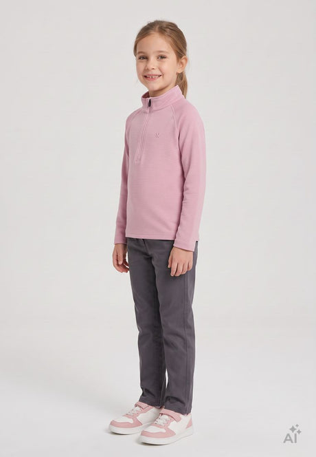 COLOR KIDS Kinder Stretch-Fleece-Oberteil