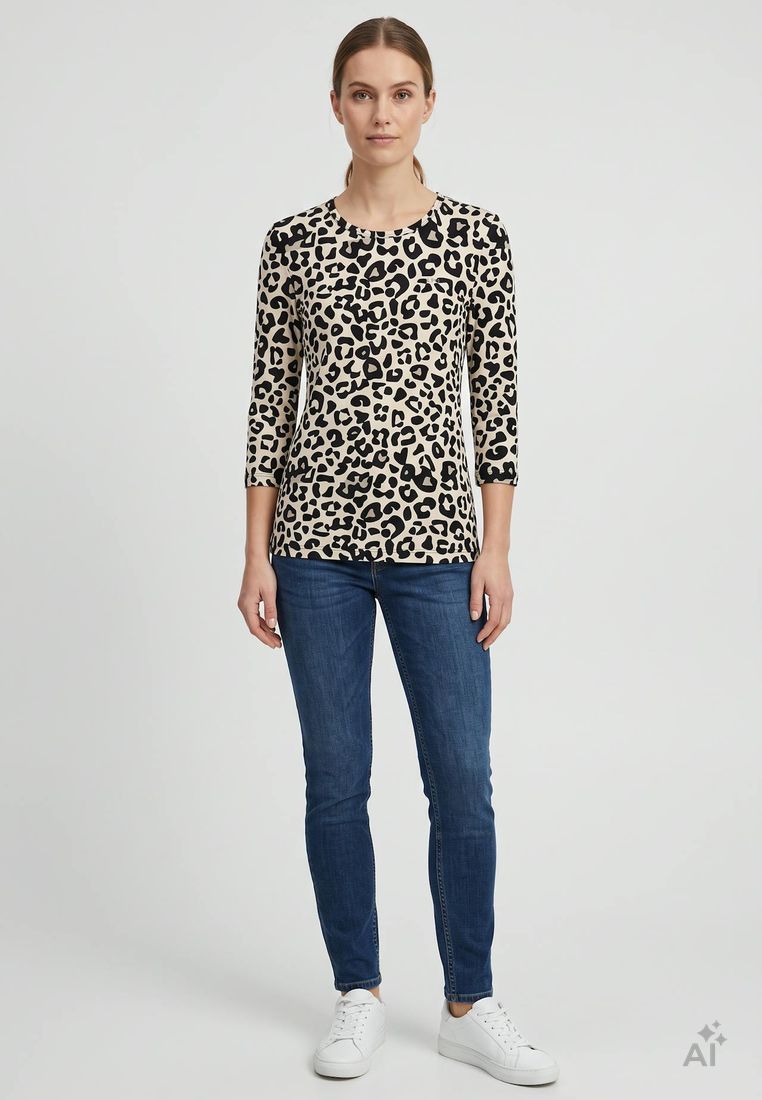 LPO Damen 3/4-Arm T-Shirt Isra 2
