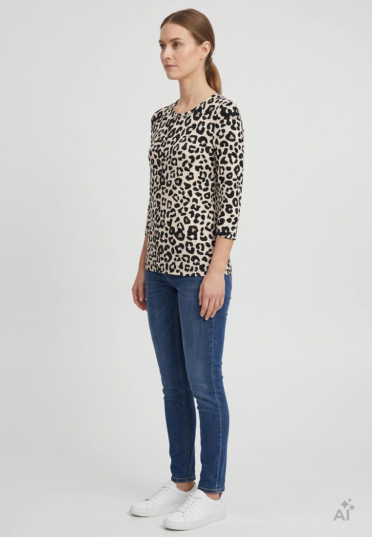 LPO Damen 3/4-Arm T-Shirt Isra 2