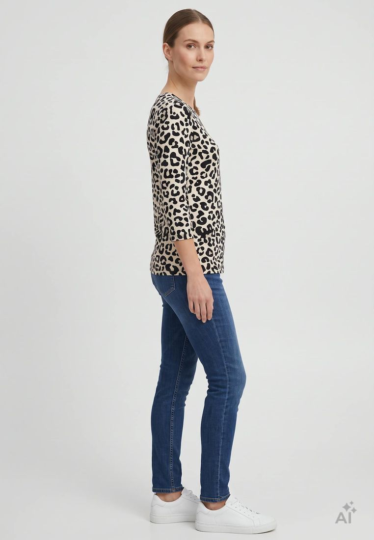 LPO Damen 3/4-Arm T-Shirt Isra 2