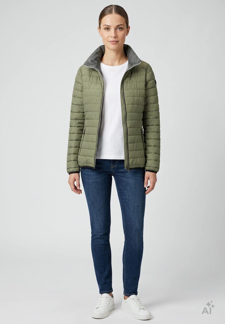 LPO Damen Wendesteppjacke Lilou