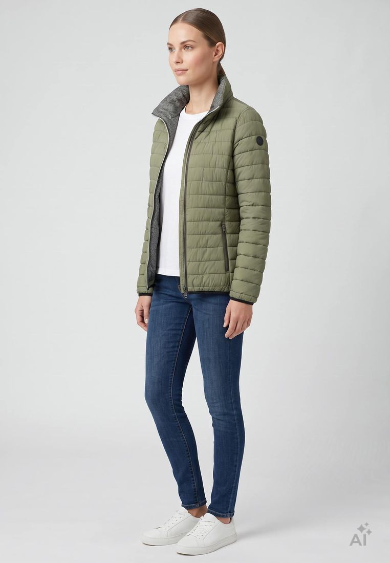 LPO Damen Wendesteppjacke Lilou