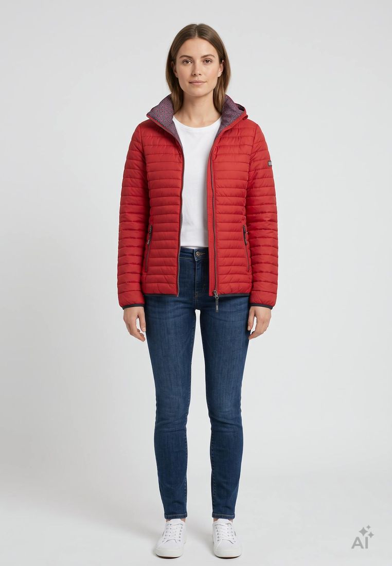 LPO Damen Wendesteppjacke Lilou