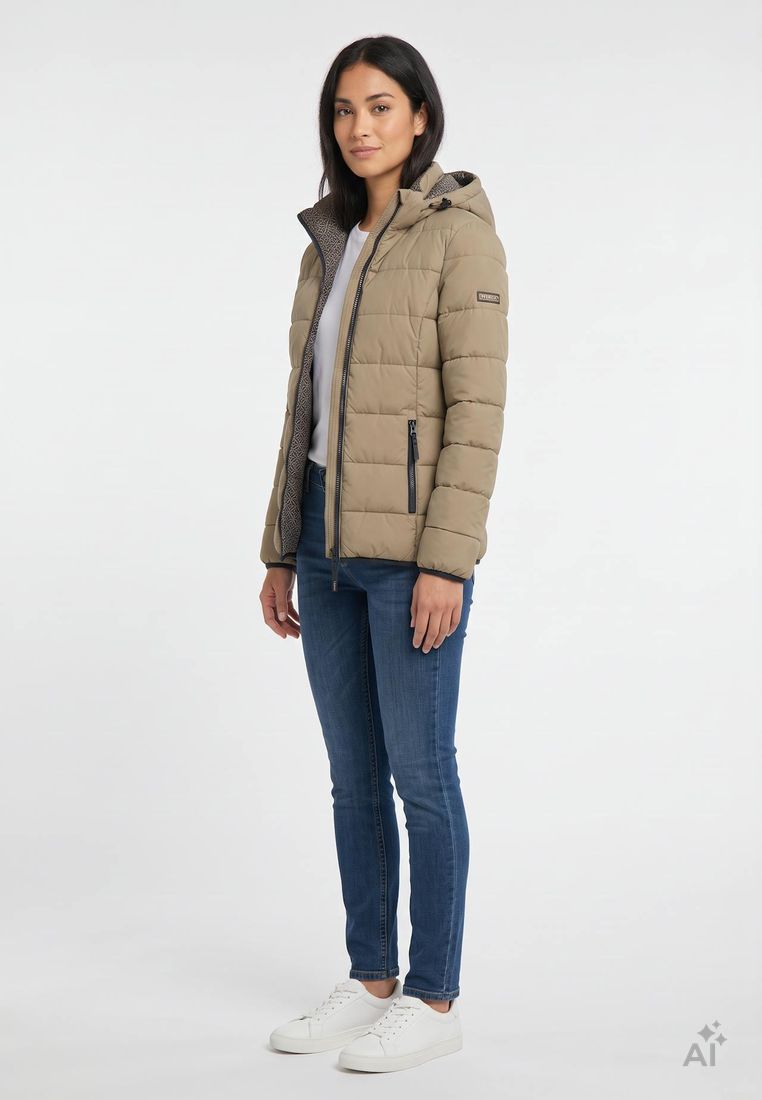 LPO Damen Wendesteppjacke Lilou