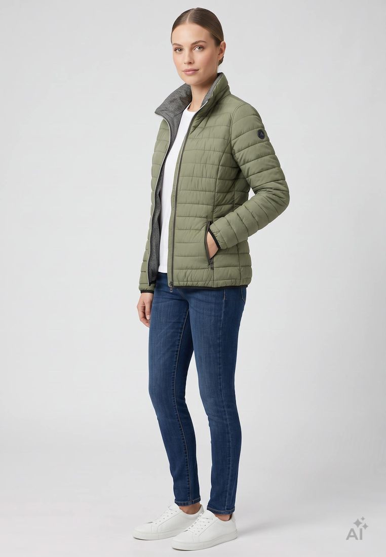 LPO Damen Wendesteppjacke Lilou
