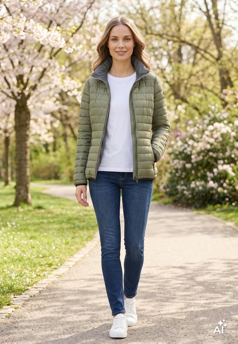 LPO Damen Wendesteppjacke Lilou