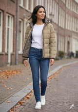 LPO Damen Wendesteppjacke Lilou