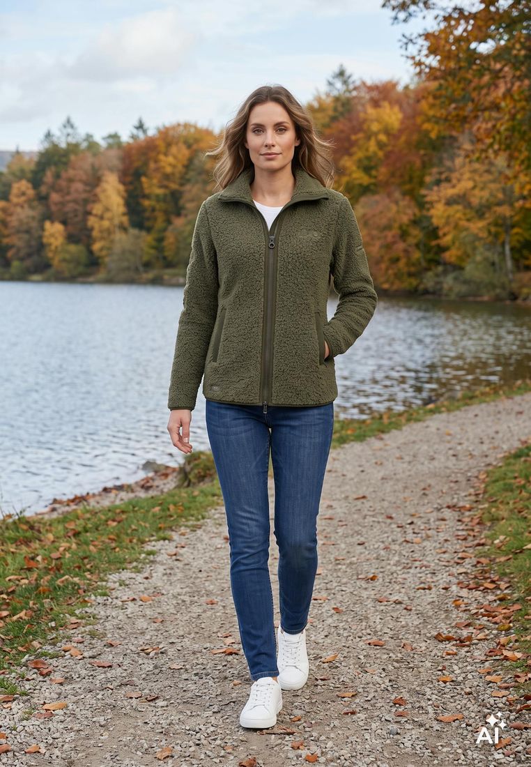 LPO Damen Sherpa-Fleecejacke Tayra