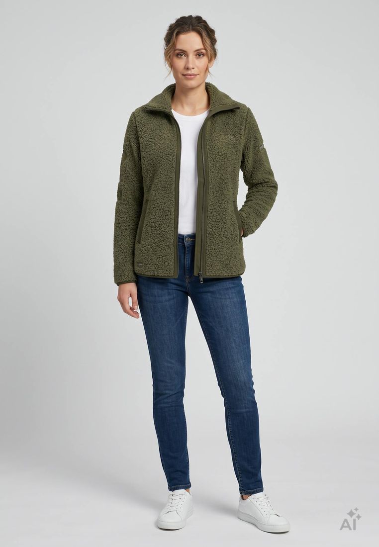 LPO Damen Sherpa-Fleecejacke Tayra