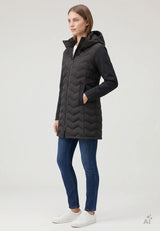 LPO Damen Steppmantel mit Softshell-Einsätzen Luna
