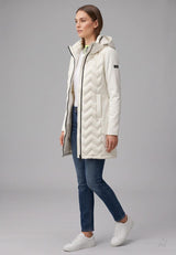 LPO Damen Steppmantel mit Softshell-Einsätzen Luna