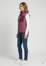 Maul Sport Damen Sherpa-Fleeceweste Almnixe