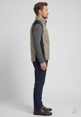 Maul Sport Herren Hybrid-Steppweste Brunnenkopf