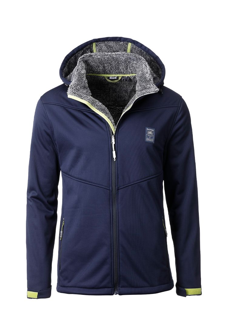 LPO Herren Softshelljacke mit Teddyfutter und Kapuze Laron 2 382520