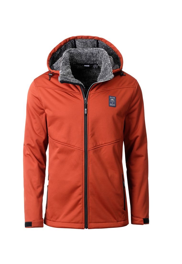 LPO Herren Softshelljacke mit Teddyfutter und Kapuze Laron 2 382520