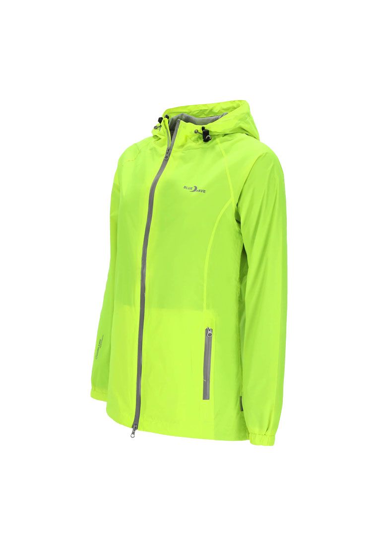 Blue Wave Damen Funktionsjacke Fabienne -  Verstaubare Jacke mit verstellbarer Kapuze und Mesh-Innenfutter 2406