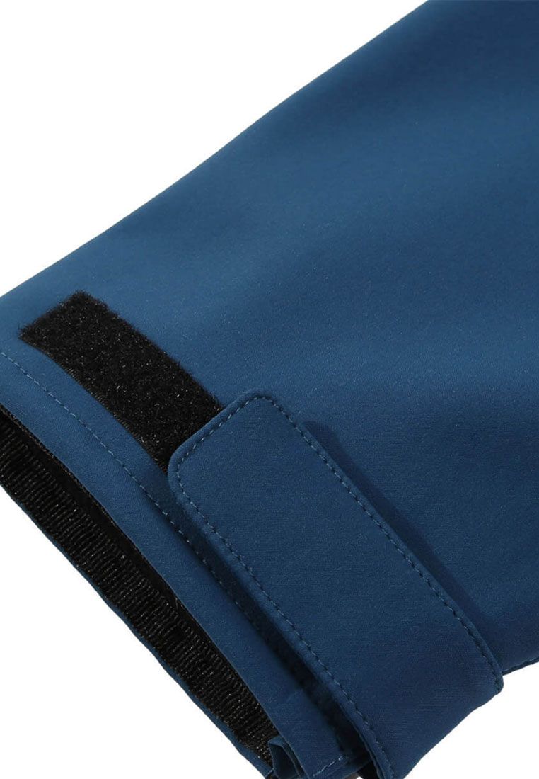 Blue Wave Herren Softshelljacke Mads mit Fleecefutter und angeschnittener Kapuze
