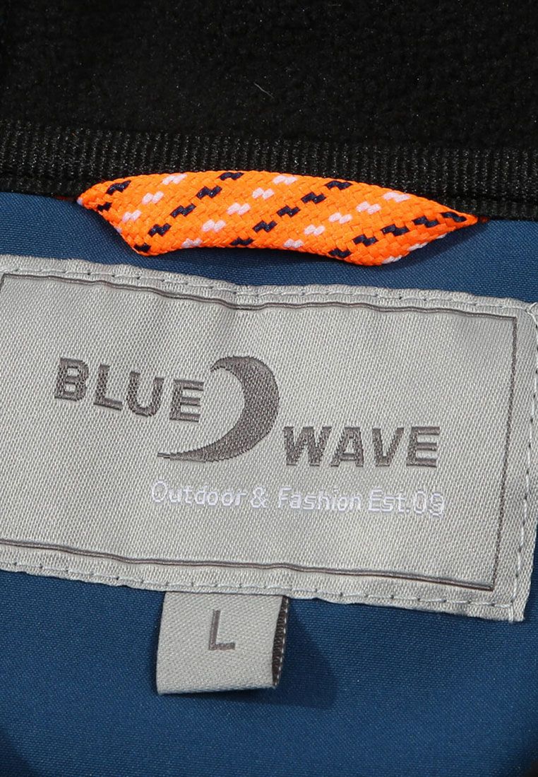 Blue Wave Herren Softshelljacke Mads mit Fleecefutter und angeschnittener Kapuze