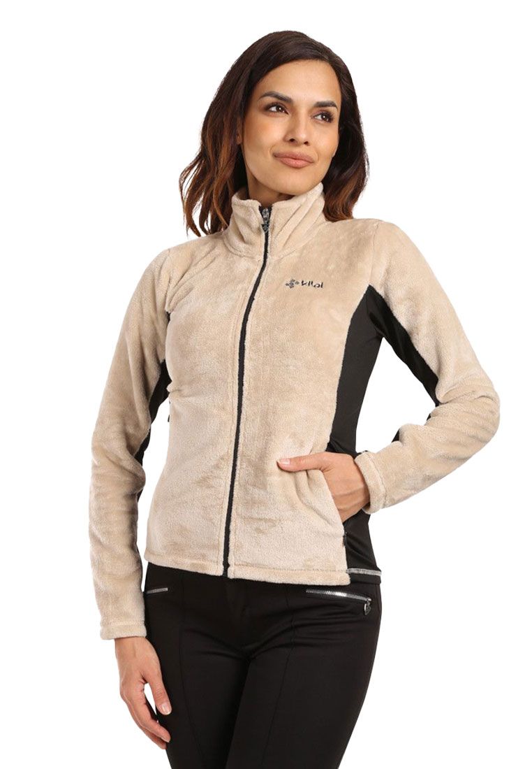 Kilpi Damen Fleecejacke mit seitlichen Stretcheinsätzen SKATHI- W