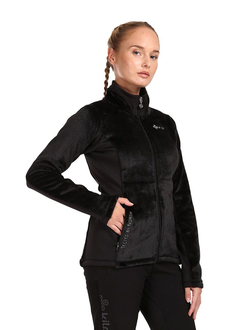 Kilpi Damen Fleecejacke mit seitlichen Stretcheinsätzen SKATHI- W