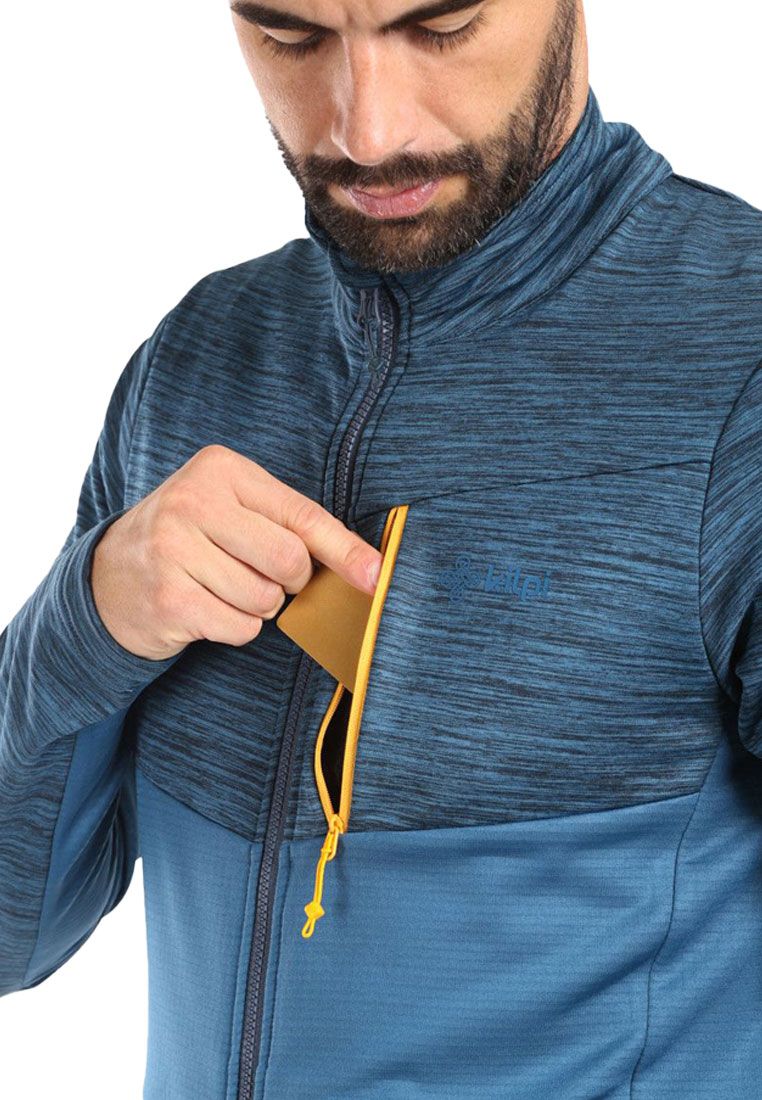 Kilpi Herren Midlayer mit Waffelfleece Innenfutter ERIN M