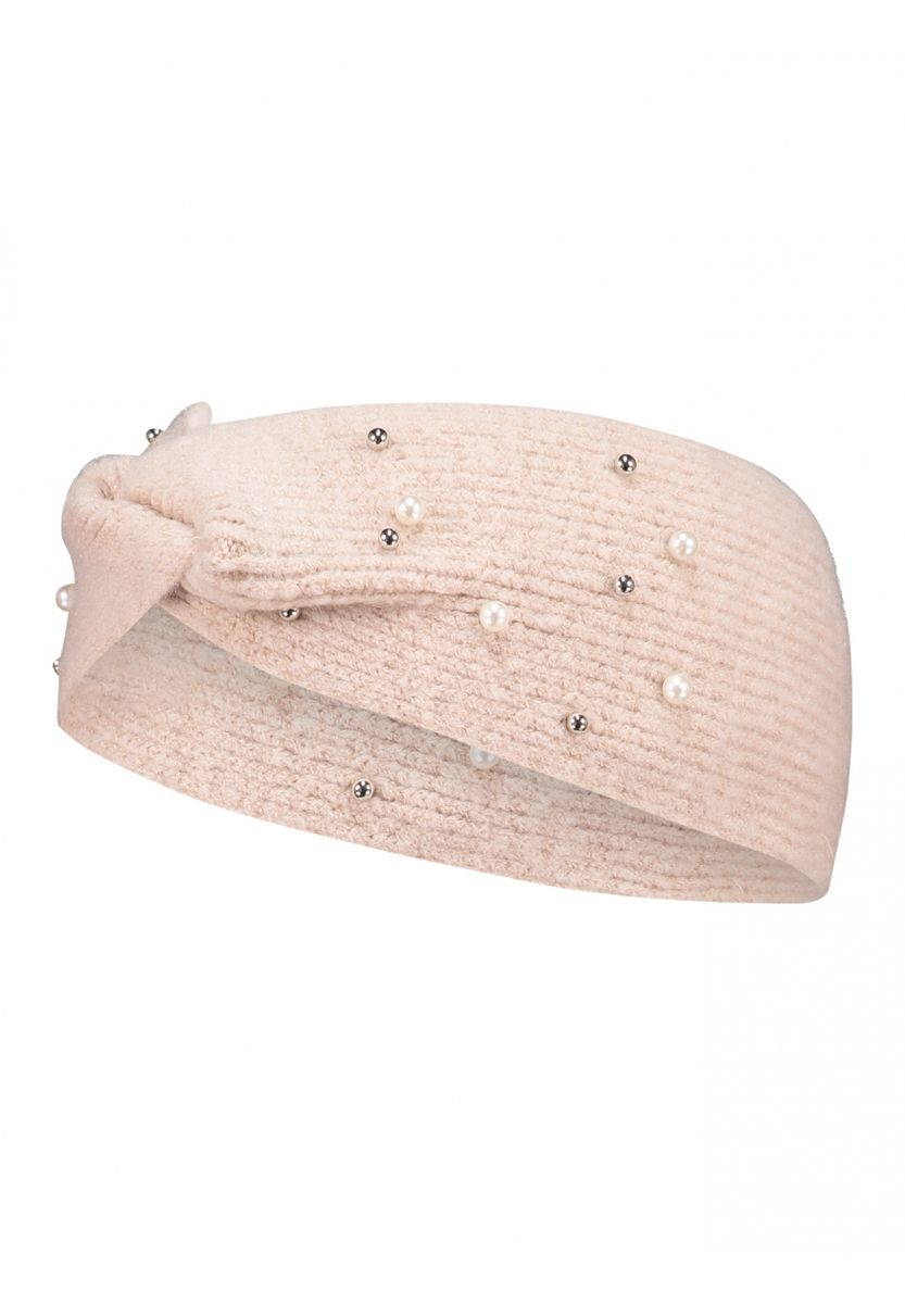 Hailys Damen Stirnband mit Perlenbesatz