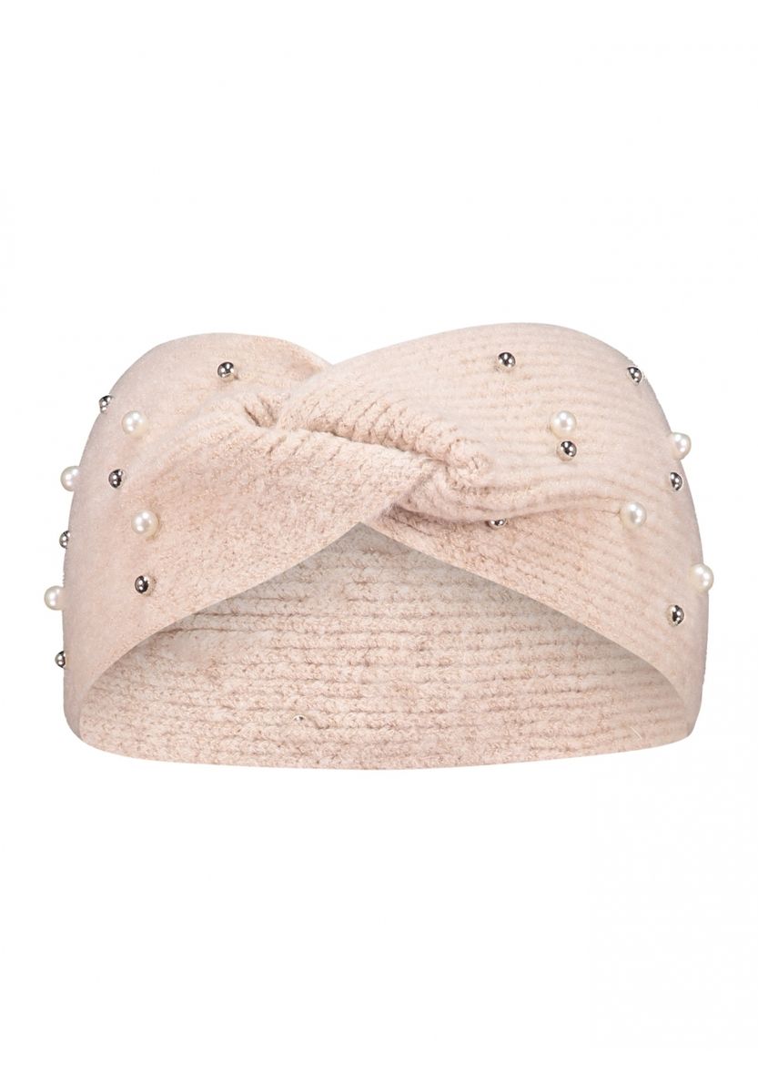 Hailys Damen Stirnband mit Perlenbesatz