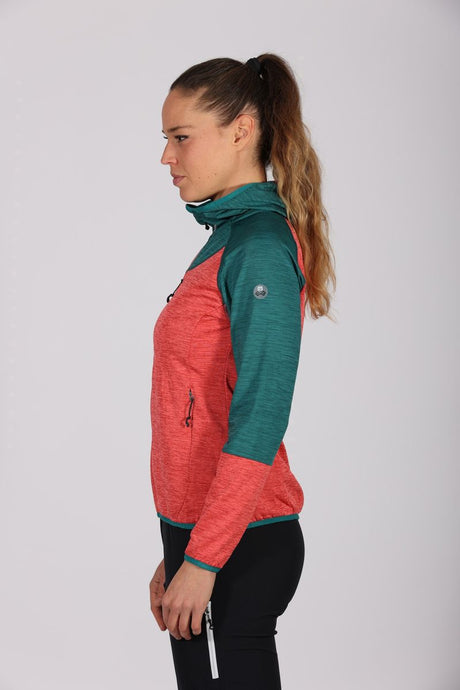 Maul Sport Damen Fleecejacke mit Kapuze Riedlerspitz
