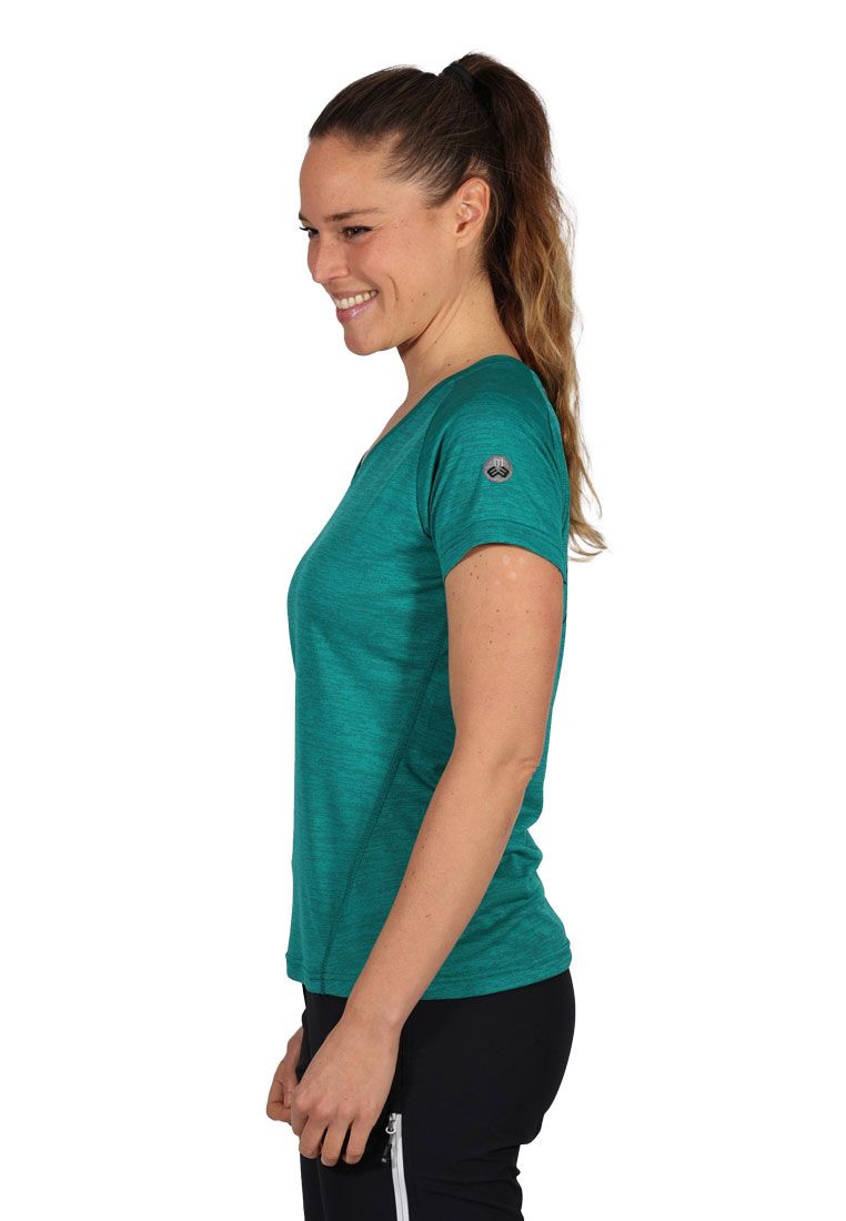 Maul Sport Damen Funktionsshirt 1⁄2 T-Shirt  Ridnaun fresh 5344400