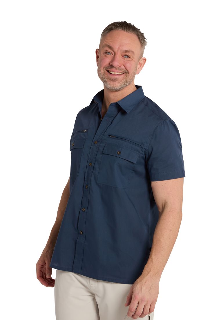 Tuxer Herren Freizeithemd kurzarm IOWA SHIRT