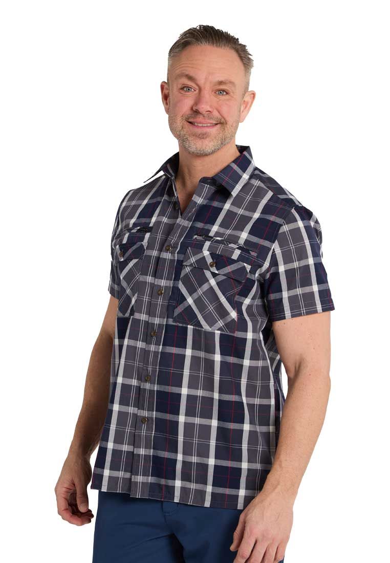 Tuxer Herren Freizeithemd kurzarm IOWA SHIRT