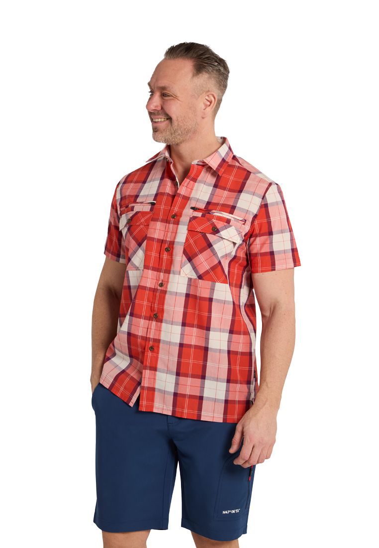 Tuxer Herren Freizeithemd kurzarm IOWA SHIRT
