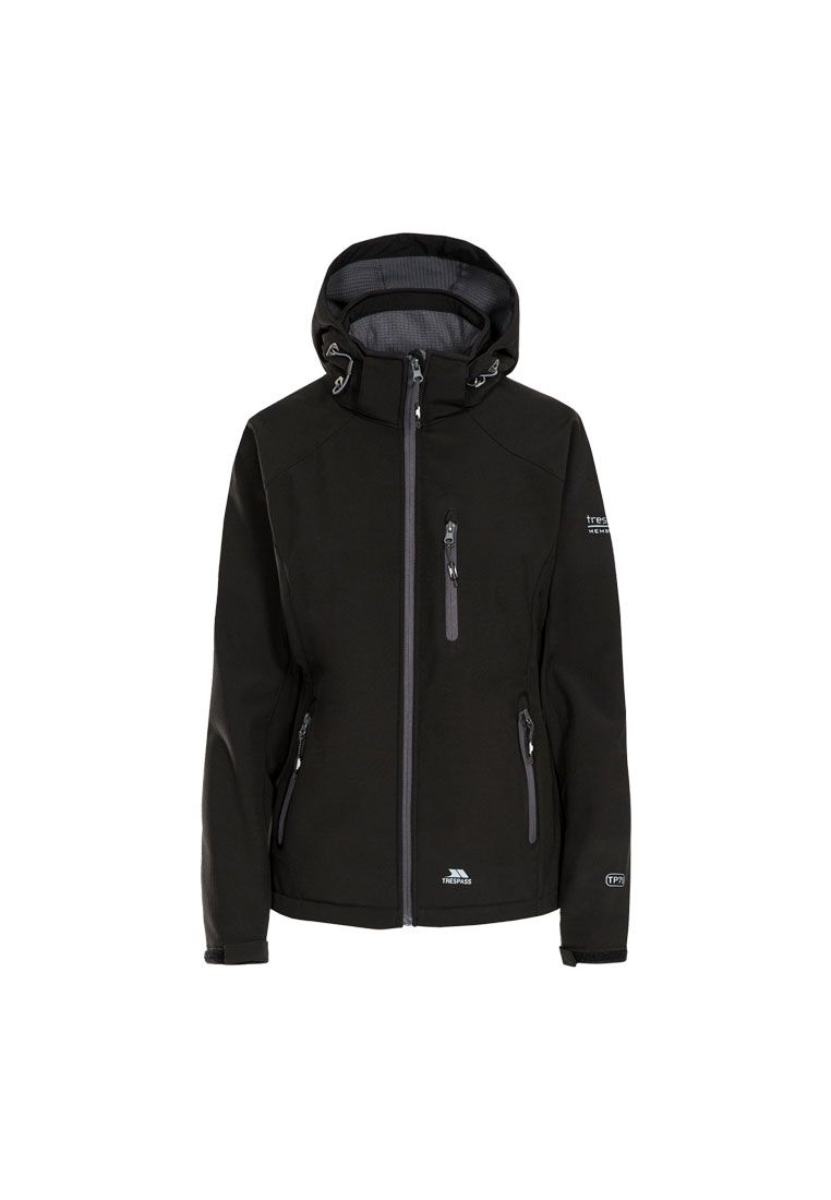 Trespass Damen Softshelljacke mit Kapuze BELA II