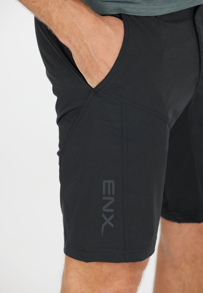 Endurance Herren 2-in-1 Fahrradshorts Benal