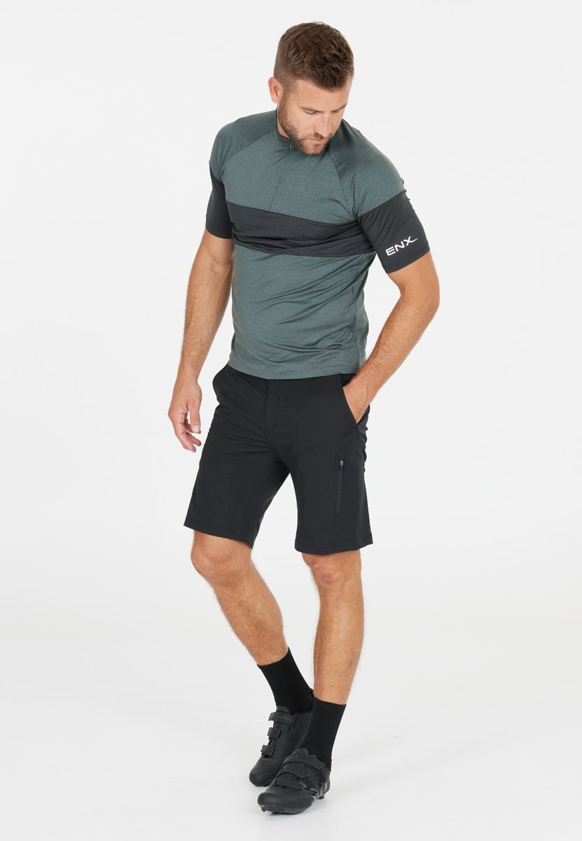 Endurance Herren 2-in-1 Fahrradshorts Benal