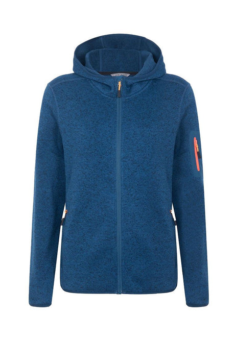 Blue Wave Damen Strickfleecejacke Lotte