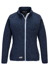 BLUE WAVE Damen Strickfleecejacke Helga