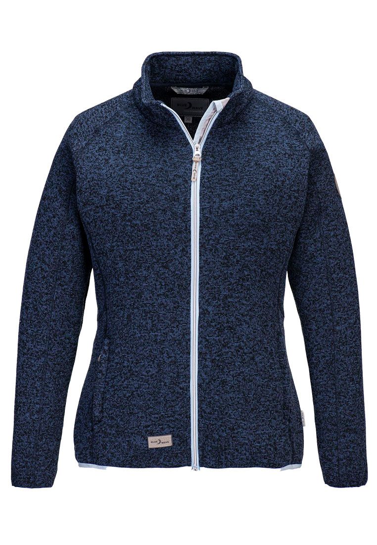 BLUE WAVE Damen Strickfleecejacke Helga