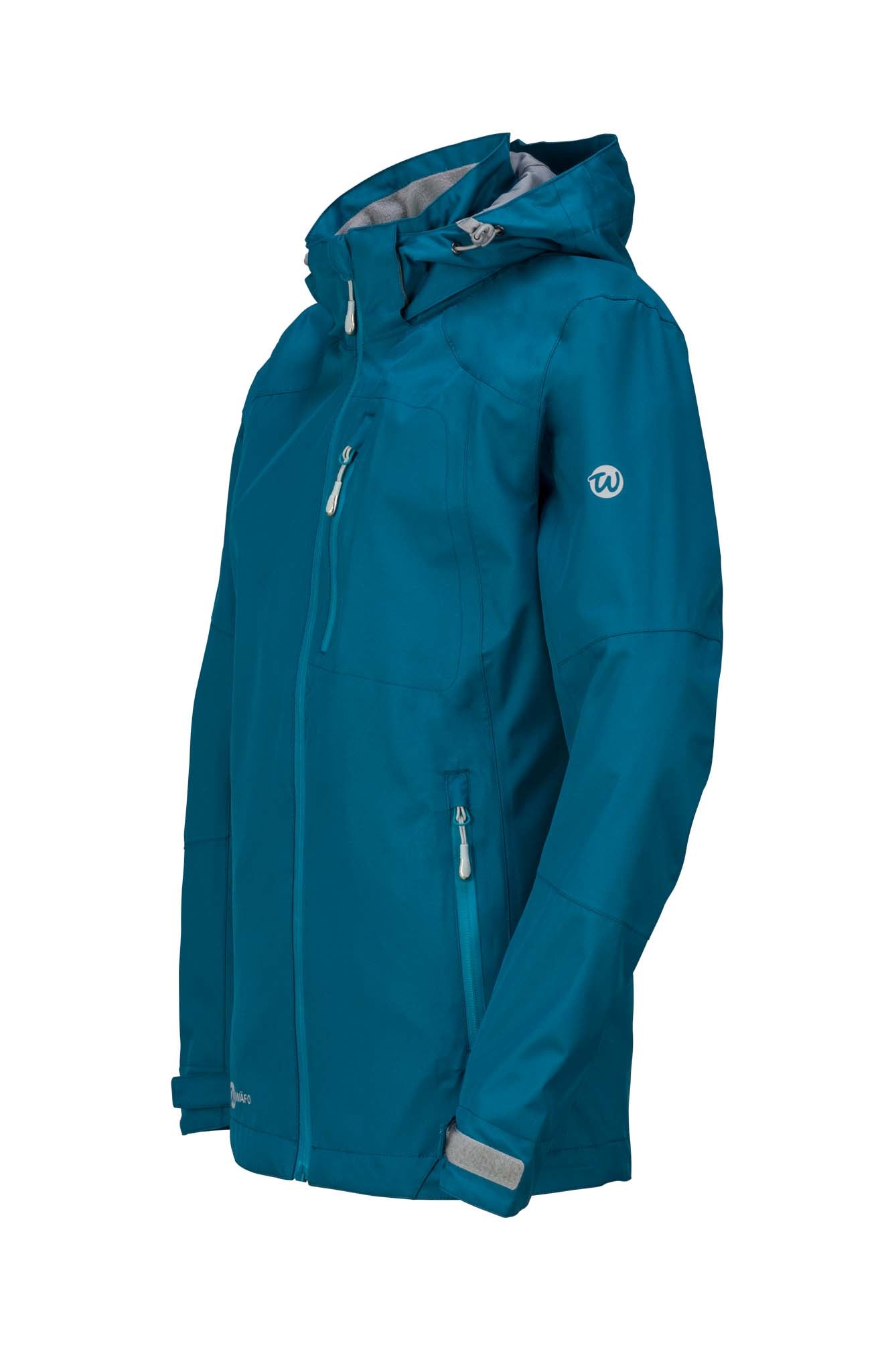 Wäfo Damen Funktionsjacke mit abnehmbarer Kapuze