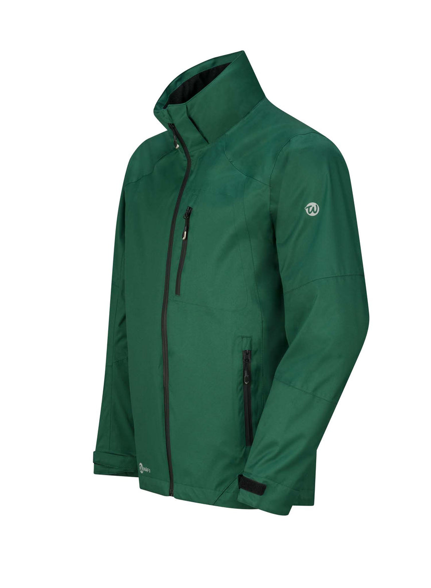 Wäfo Herren Funktionsjacke mit abnehmbarer Kapuze